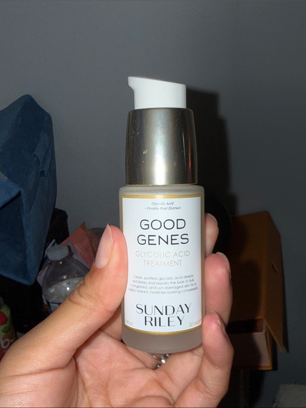 Sunday Riley Good Genes Glycolic Acid Treatment - White Bottle